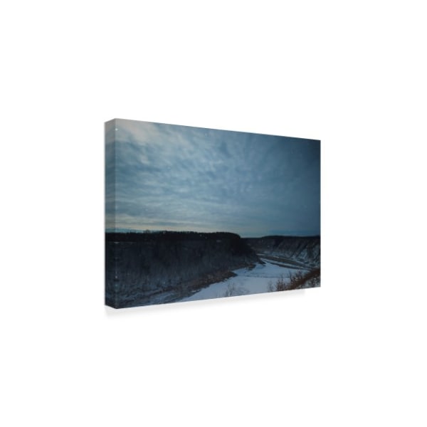 Anthony Paladino 'Winter At Letch Worth State Park' Canvas Art,22x32